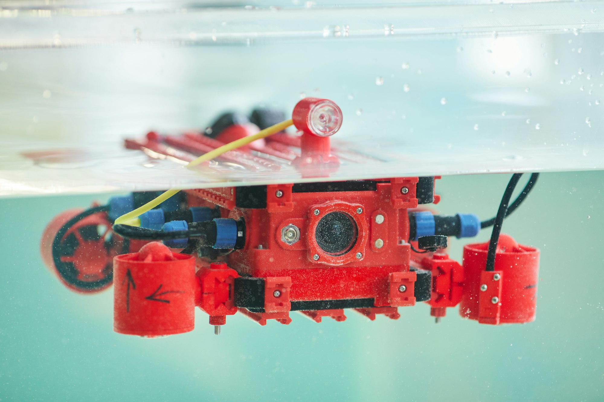 Red Water Robot